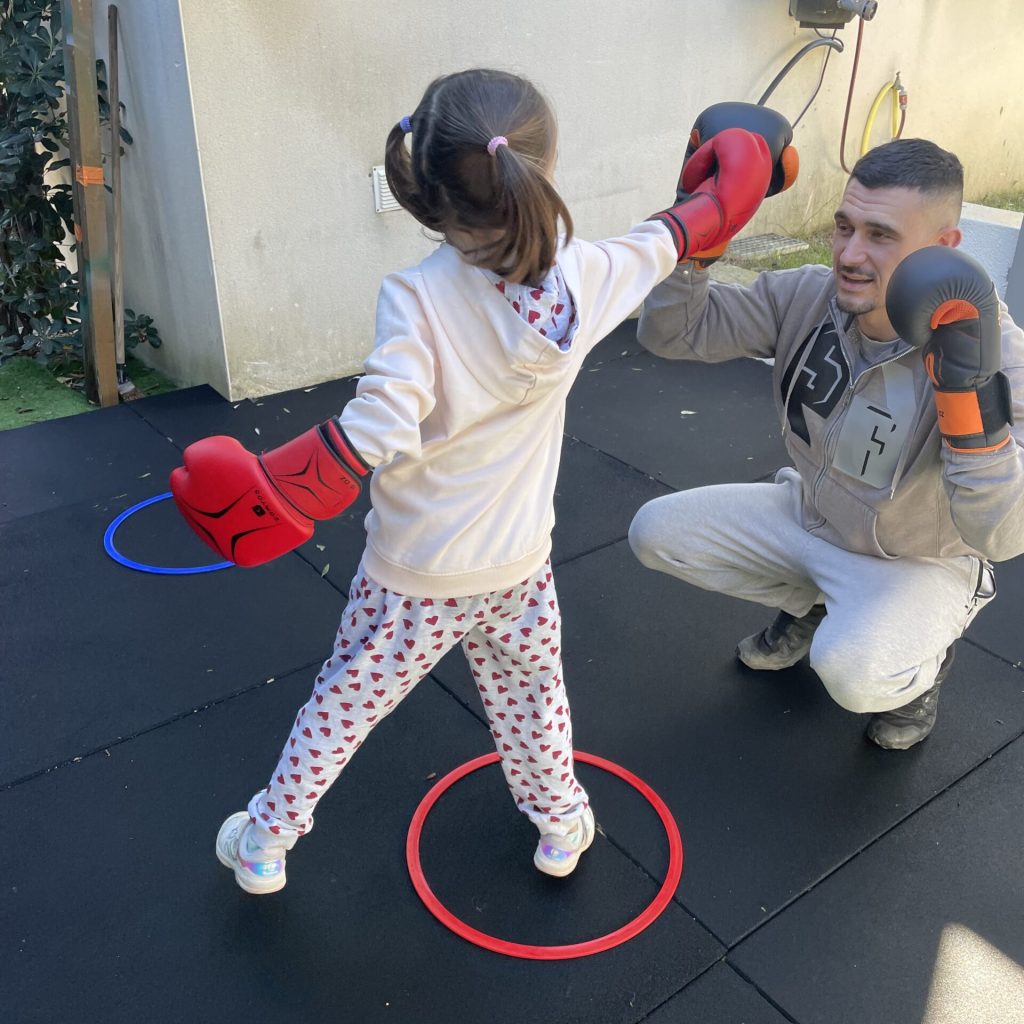 coaching boxe parent enfant
